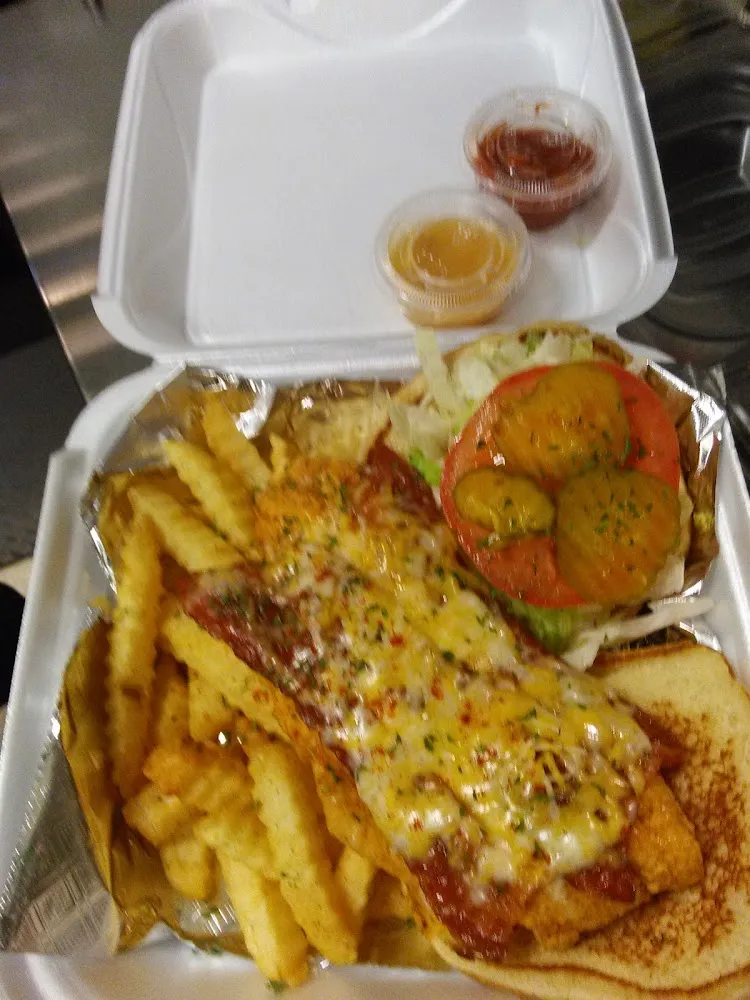 Grilled Fish Sandwich